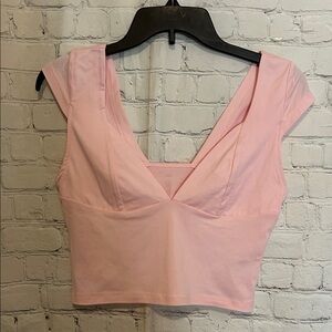 SHEIN Light Pink Top
